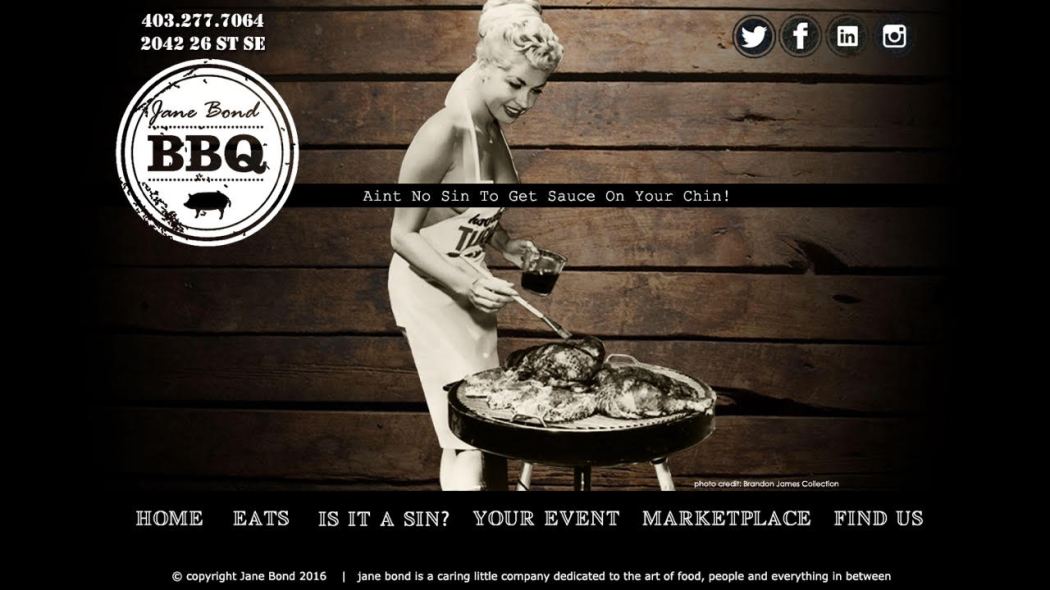 Jane Bond BBQ 1